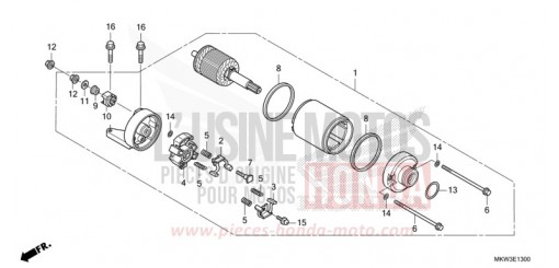 MOTORINO DI AVVIAMENTO NC750XDM di 2021